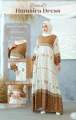 Gamis Rayon Premium / Humaira Dress, Katun Rayon Premium Busui Friendly LD 110cm Fit to XL. 