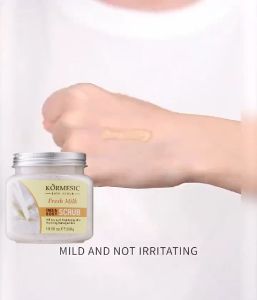 pemutih badan Body scrub Lulur shea butter Scrub Menghilangkan sel mati/Lulur badan memutihkan Sabun scrub menghilangkan keratosis
