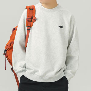 Wood soon | Round Neck Loose Pullover Raglan Sleeve Sweatshirt