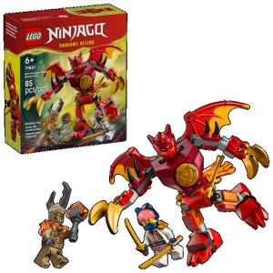 LEGO | LEGO® NINJAGO Kai’s Dragon Mech Battle Pack 71851 Building Blocks Toy 85Pieces Birthday Gift
