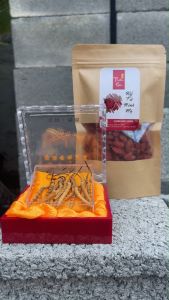 Hộp Đông Trùng Hạ Thảo Tây Tạng 15 Con Các Loại Size - Tặng 100g Kỷ Tử - Thức Ăn Food