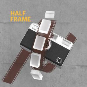 Kodak Ektar H35 Half Frame 35mm Film Camera - Refillable Film Reusable Camera with Flash Light