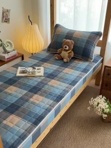 NAIYOUCHENG | Cotton Slip-Resistant Bed Sheet Set