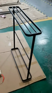 ราวตากผ้า ราวแขวนผ้าเช็ดตัวสไตล์มินิมอล ราวตากผ้าเช็ดตัว minimal style towel rack. V.2 กว้างและสูงกว่าเดิม