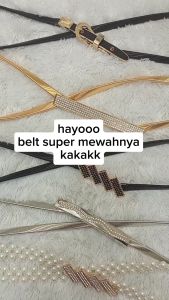 Auroraworld Paket Belt Premium Plus Size Gesper Bigsize Ikat Pinggang Elastis Jumbo Belt Korea