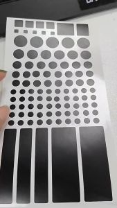 LED Dimming Stickers Blackout Decals 50-100 Shading Rate For Electronics Products LED Light Blocking Trim