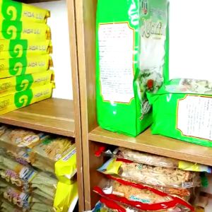 (Bán sỉ) Thùng 10 Túi Cơm cháy chưa chiên Xicktho Ninh Bình (Túi 01kg) cơm cháy khô gạo nếp hương đặc biệt -Vườn Đặc Sản