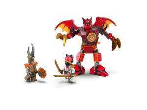 LEGO NINJAGO 71851 Đồ Chơi Lắp Ráp Bộ Chiến Đấu Chiến Giáp Rồng Của Kai (85 chi tiết)