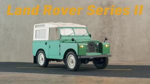2024FMS 1:12 Land Rover Series II RC Car RTR Remote Control Pickup Truck Off Road Climbing Vehicle 2.4G Simulation Car Model Kid Toy