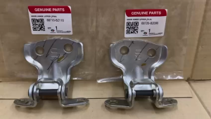 ORIGINAL PERODUA FRONT ATIVA ALZA D27A 2022 AXIA D47A 2023 FRONT DOOR HINGE ENGSEL PINTU DEPAN 68710-BZ110 68720-BZ090