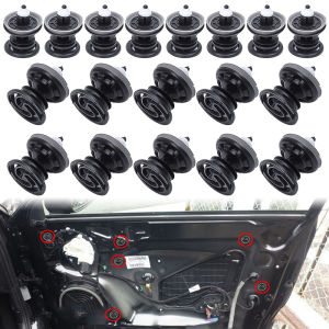 คลิปหนีบบัตรแผงขอบประตูรถภายใน10/20/30ชิ้นคลิปยึดหลังคาหมุดรถยนต์