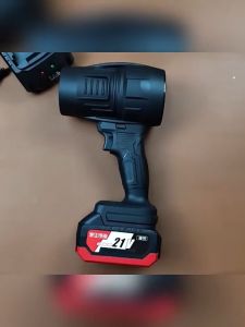【COD + Local Seller】Turbo Violent Fan Lithium Violent Leaf Blowing High Power Hair Dryer Mini Fan Handheld Brushless Motor Blower Accessories