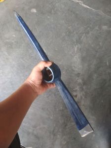 Belincong alat gali tanah dan batu bahan baja tempa panjang 45cm perkakas pertukangan