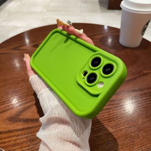 JIFANPAUL | Anti-Shock Full-Coverage Phone Case for iPhone 15/14 Pro Max/13/12/11/Xs/XR/8/15 Plus/7 Matte Black