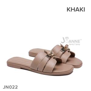 JOANNE Flip-Flop Slide Sandals Shoes Wanita #JN022
