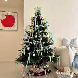 ZHENTAIYUAN | Dopamine Christmas Tree DIY Decorations