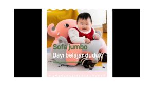 Sofa Bayi Jumbo Lucu | Sofa Bayi Motif Hewan | Sofa untuk Belajar Duduk Bayi Anak Import