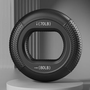 Hand Grip Strengthener Hand Finger Exerciser Forearm Rings Hand Exerciser Silicone Squeezer Grippers for Finger