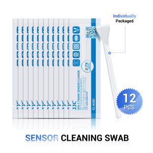 JJC | JJC 12pcs Full Frame Sensor Cleaning Swab Cleaning Stick for APS-C Frame Full Frame Sensor CCD CMOS DSLR Lens LCD Screen Swabs
