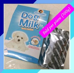 Bearing Milk Replacer Cat Milk Formula With Taurine & Dog Milk W/ Casein (Sold PER PIECE 100g or PER BOX 300g) Pet Milk