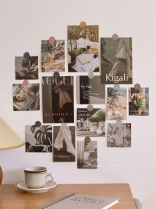 French Style Wall Decor Cards Bedroom Atmosphere Background Wall Poster Stickers Landscape Wall Stickers Photo Props