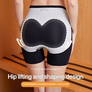 Ice Silk High Waisted Safety Pants