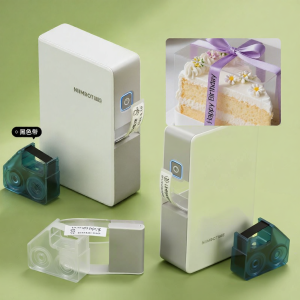 Niimbot | Portable Small Waterproof Thermal Transfer Label Printer Red Cloth Ribbons