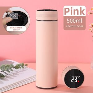 Stylish Temperature Displaying Thermal Cup