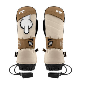 REV SPORTS | Waterproof Single Board Fingerless Professional Winter Warmth Ski Gloves