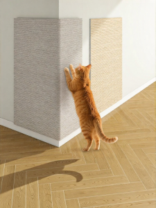 YIMING | Scratch Resistant Non-Flaking Wall Adhesive Cat Scratching Pad Corner Climbing Mat