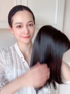 [TẶNG LƯỚI] Tóc giả nữ cả đầu cao cấp có da đầu tự nhiên - TG34