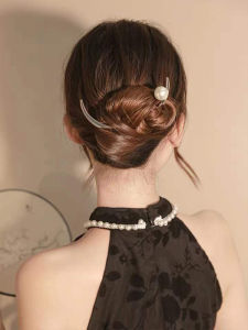 Elegant Half-Moon Hairpin Retro Style Womens Hair Accessories Bun Hairstyling Hairpin Fashionable Hair Accessories