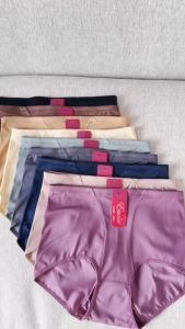 ESUNAคุณภาพดี กางเกงในผู้หญิง เก็บหน้าท้อง เอวสูง กางเกงในไร้ขอบ ผ้าลื่นนุ่ม สวมใส่สบาย