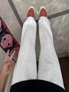 Quần Nỉ Nam American Heavyweight Grey Light Blade Straight Leg Casual Sport Loose Fit Autumn Winter Cleanfit