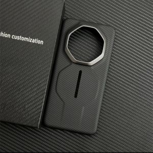 Ultra-Thin Business Style Huawei Mate 70RS Phone Case Kevlar Fabric Aramid Fiber Protective Cover for Huawei Mate 80RS 70RS