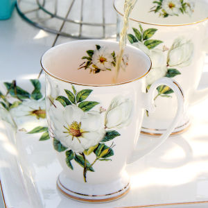 PINLAIYUN | Creative European Style Large Capacity Ceramic Cup with Lid