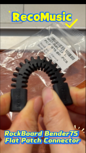 Warwick RockBoard Flat Patch Cable Bender75 Flat Patch Connector Guitar Effect Patch Cable Kable Wayar Jack Pendek Gitar