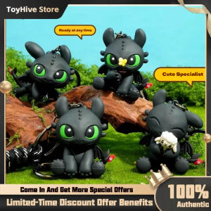 【In Stock】Authentic Dragon Taming Master Flying Toothless Boy Keychain New Bag Pendant Small Accessories Car Keychain Toys