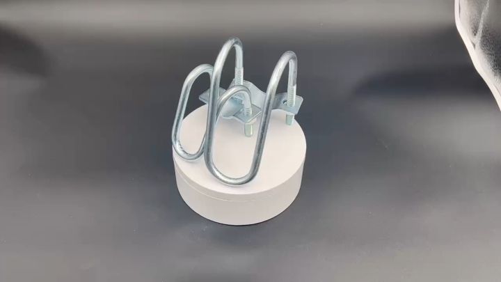 304 Stainless Steel Cross U-Shaped Pipe Clamp Double U Bolt - Stainless