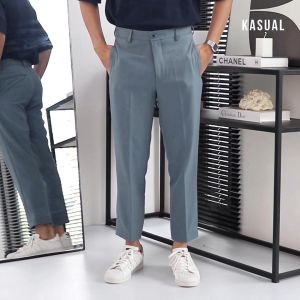 Kasual Celana Grey Ankle Prime Pant