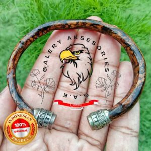 gelang akar Bahar Brahma asli tipe C variasi monel