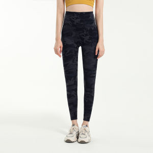 Fashion Printed Color Yoga Pants Female Camouflage Outwear High Waist Skinny Hip Raise Color Fitness Leggings Running