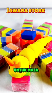 Mainan Edukasi Plastisin Lilin Aneka Warna Untuk Anak Kemasan 1 Pack