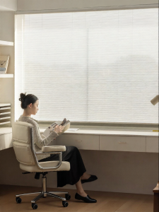 JINCHAN | Blackout Translucent Privacy Elevator Roll Blind