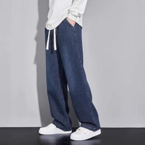 Quần Jeans Nam Dày và Rộng Đùi Thẳng