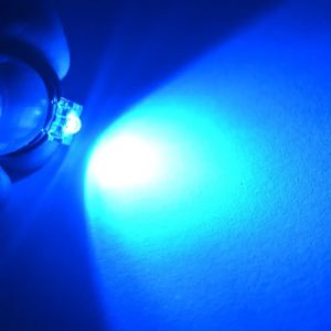 100pcs 3mm White Red Green Blue Yellow Piranha Flux Diode LED Dome Light Beads Wide Angle Super Bright Leds 4-Pin Diodes Bulbs
