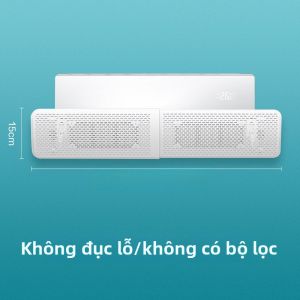 Bộ Chắn Gió Máy Lạnh Treo Tường Phong Cách Trung Hoa Chắn Gió Cho Phòng Ngủ Không Có Tay Làm Việc Màu Trơn Thủ Công