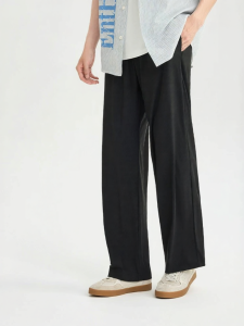 SANFU | Summer New Mens Cool Feeling High Elasticity Sporty Style Loose Tapered Pants