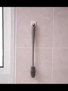 Multi Purposes & Practical Tool Bottle Brush Reusable Silicone Brush for Sports Bottle Baby Bottle Cleaning Glassware