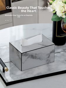 KUNFU | Light Luxury Elegant Creative Design Tissue Box